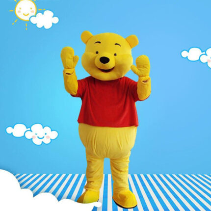 Winnie Beer mascot costumes for performances